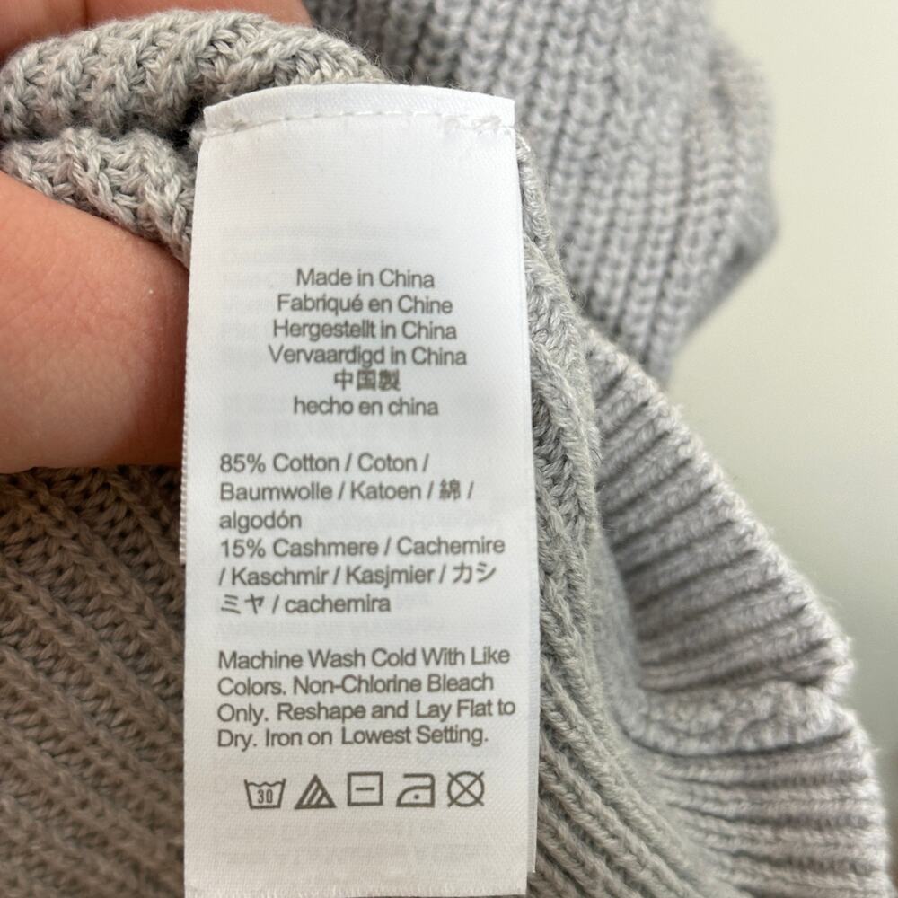 J. Crew Factory Gray Women's Cardigan - Picture 5 of 6